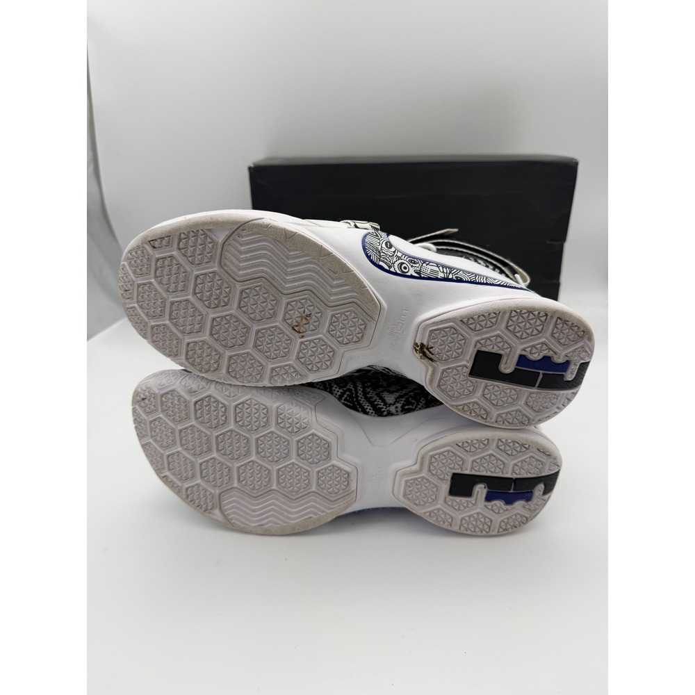 Nike LeBron Soldier IX LMTD Freegums Black White Concord 810803-014 Mens Size 11 - Picture 4 of 7